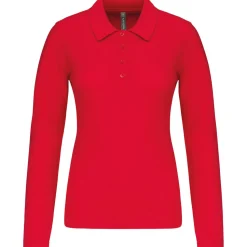 Kariban K257 - Polo piqué manches longues femme