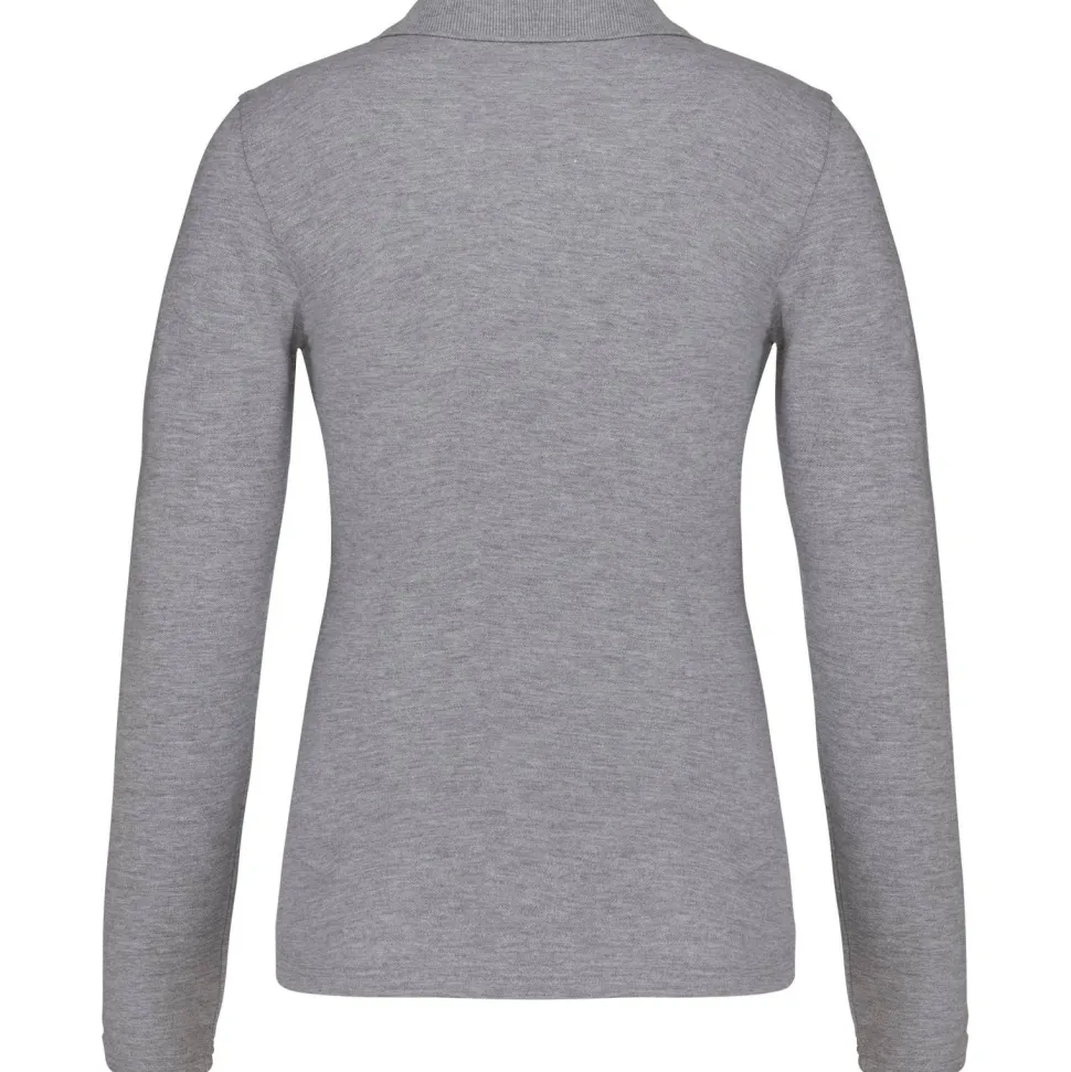 Kariban K257 - Polo piqué manches longues femme