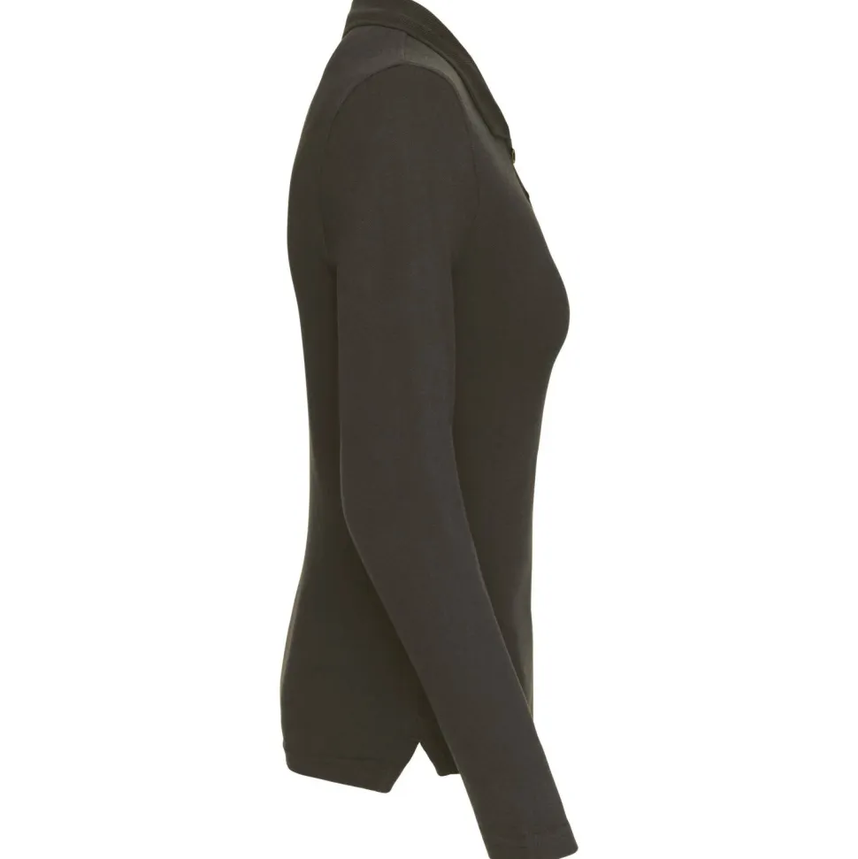 Kariban K257 - Polo piqué manches longues femme