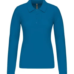 Kariban K257 - Polo piqué manches longues femme