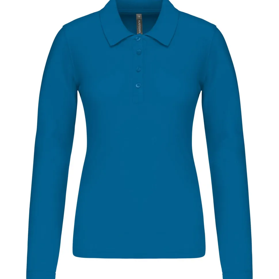 Kariban K257 - Polo piqué manches longues femme