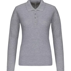 Kariban K257 - Polo piqué manches longues femme