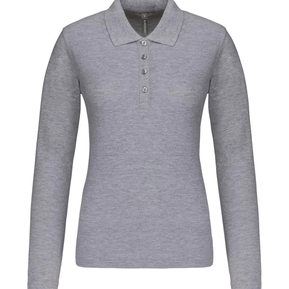 Kariban K257 - Polo piqué manches longues femme