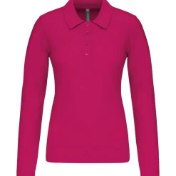Kariban K257 - Polo piqué manches longues femme