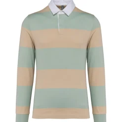 Kariban K285 - Polo rayé manches longues unisexe