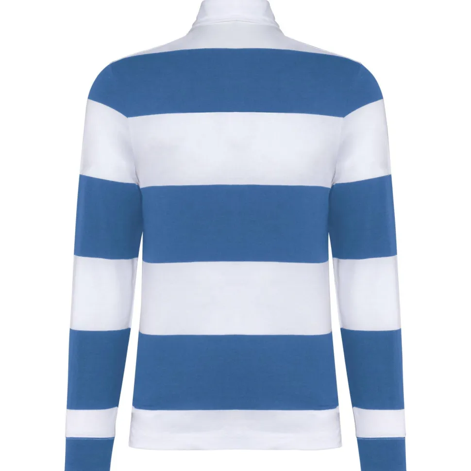Kariban K285 - Polo rayé manches longues unisexe