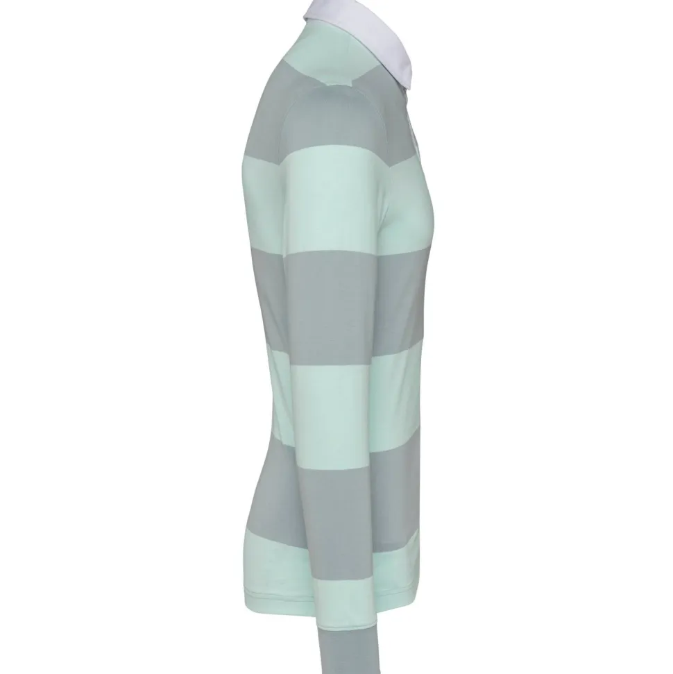 Kariban K285 - Polo rayé manches longues unisexe