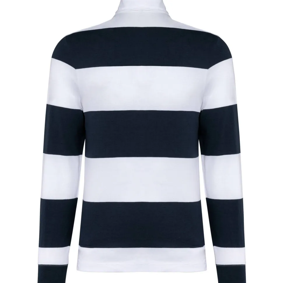 Kariban K285 - Polo rayé manches longues unisexe