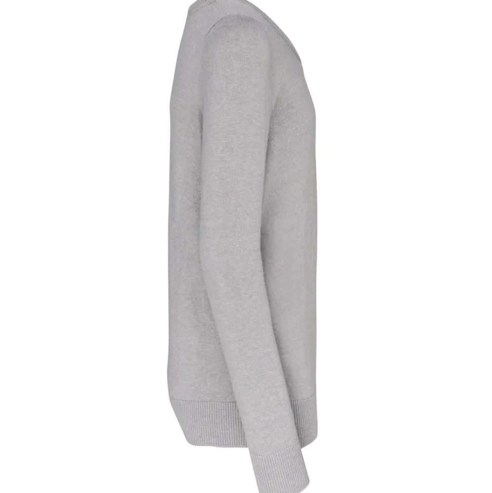 Kariban K9109 - Pull Enfant Col V en Coton et Acrylique Doux