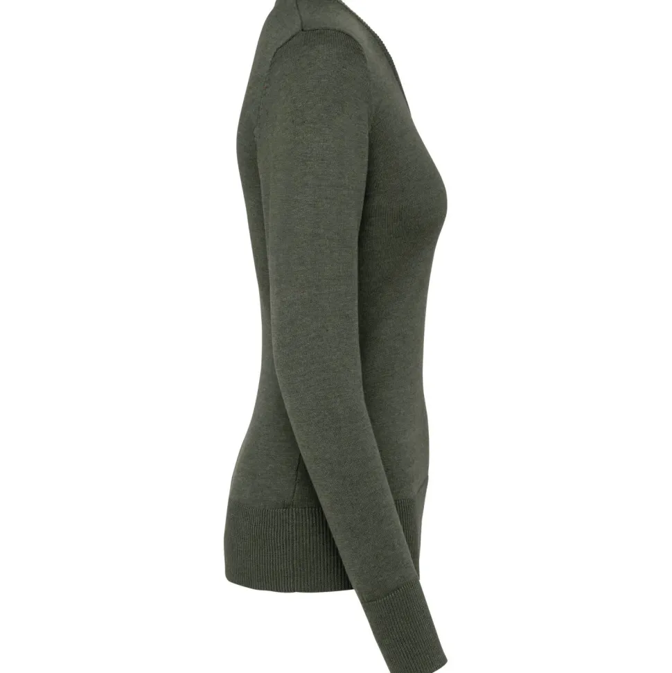 Kariban K966 - Pull Femme Col V en Coton et Acrylique