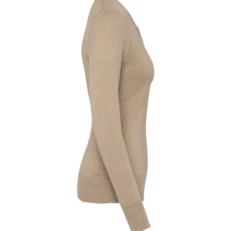 Kariban K966 - Pull Femme Col V en Coton et Acrylique