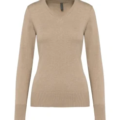 Kariban K966 - Pull Femme Col V en Coton et Acrylique