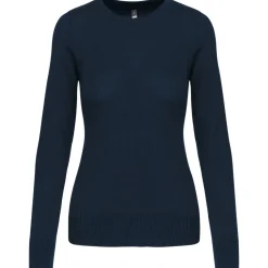 Kariban K968 - Pull Femme Col Rond en Coton et Acrylique Confortable