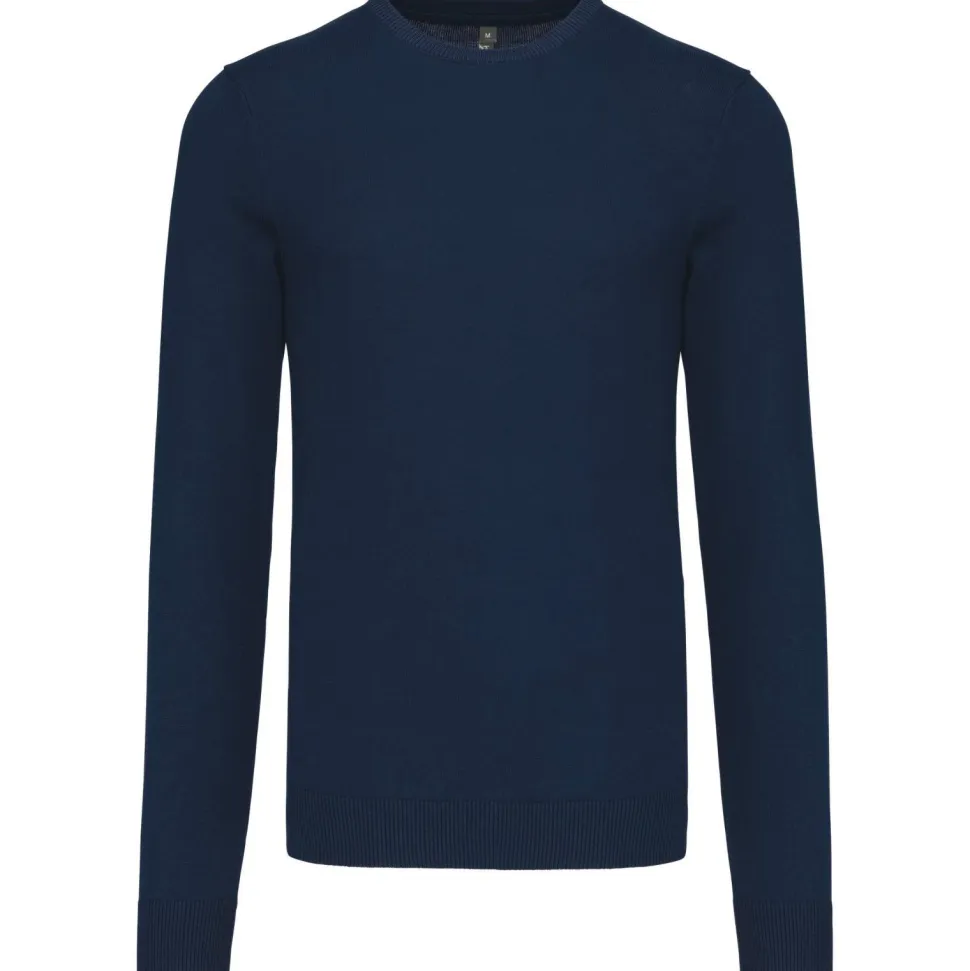 Kariban K967 - Pull Homme Col Rond en Coton et Acrylique