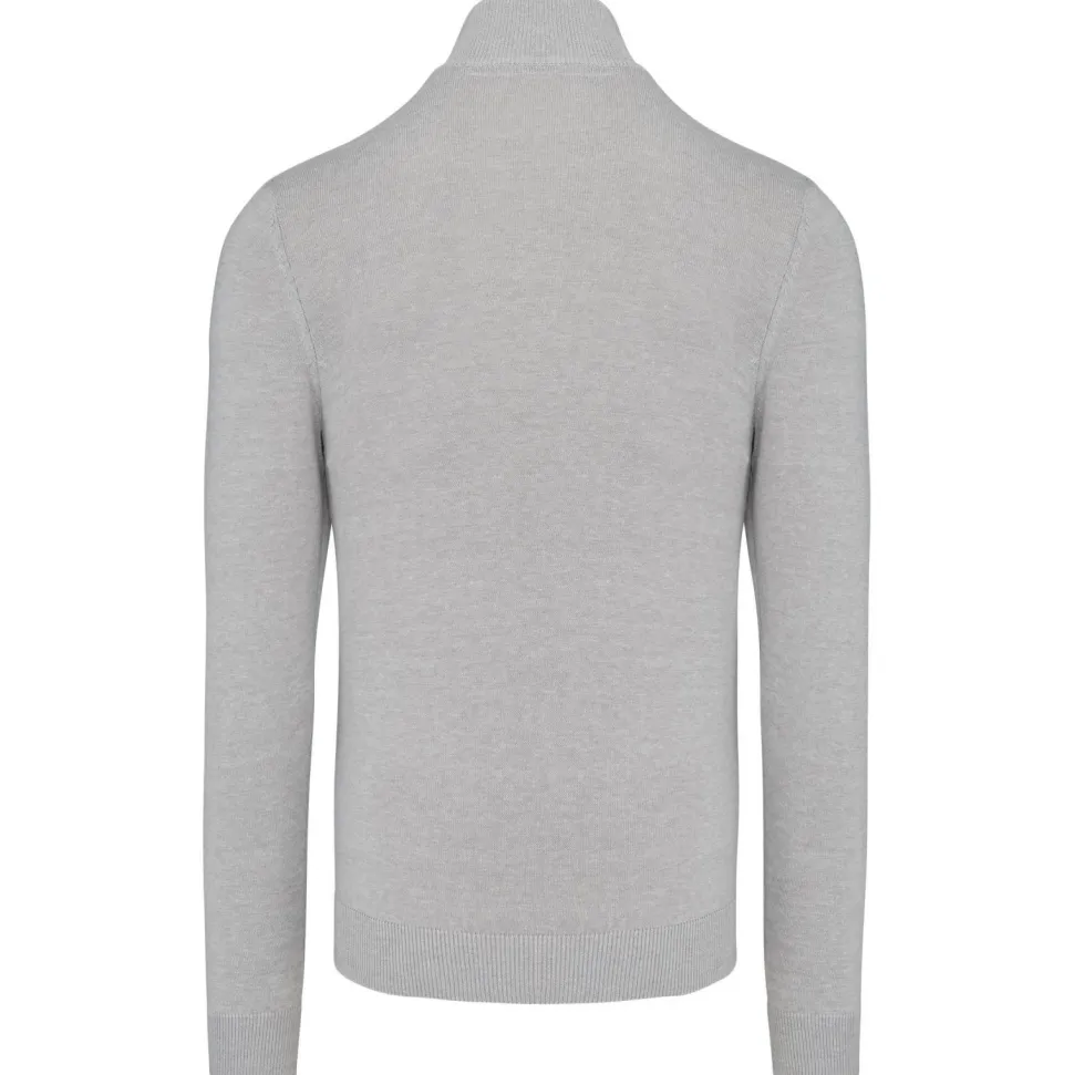 Kariban K970 - Pull Homme Zippé Style Ajusté
