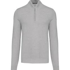 Kariban K970 - Pull Homme Zippé Style Ajusté