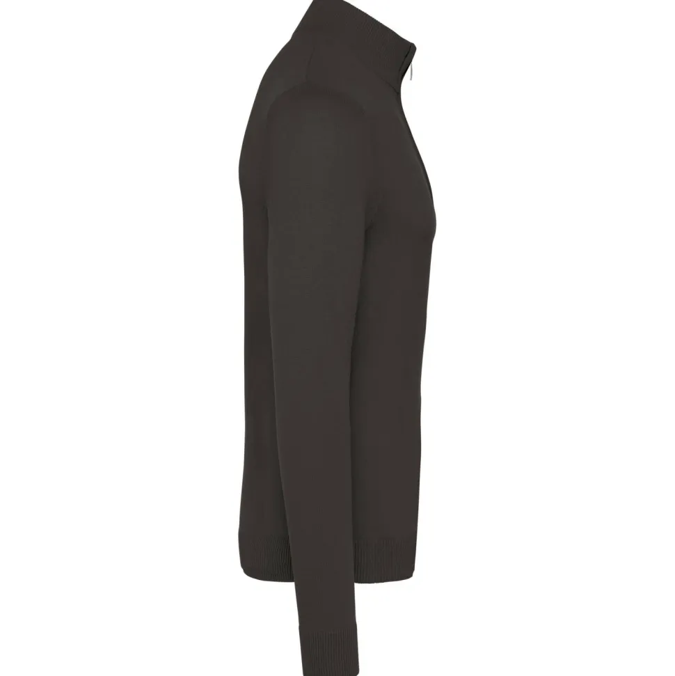Kariban K970 - Pull Homme Zippé Style Ajusté