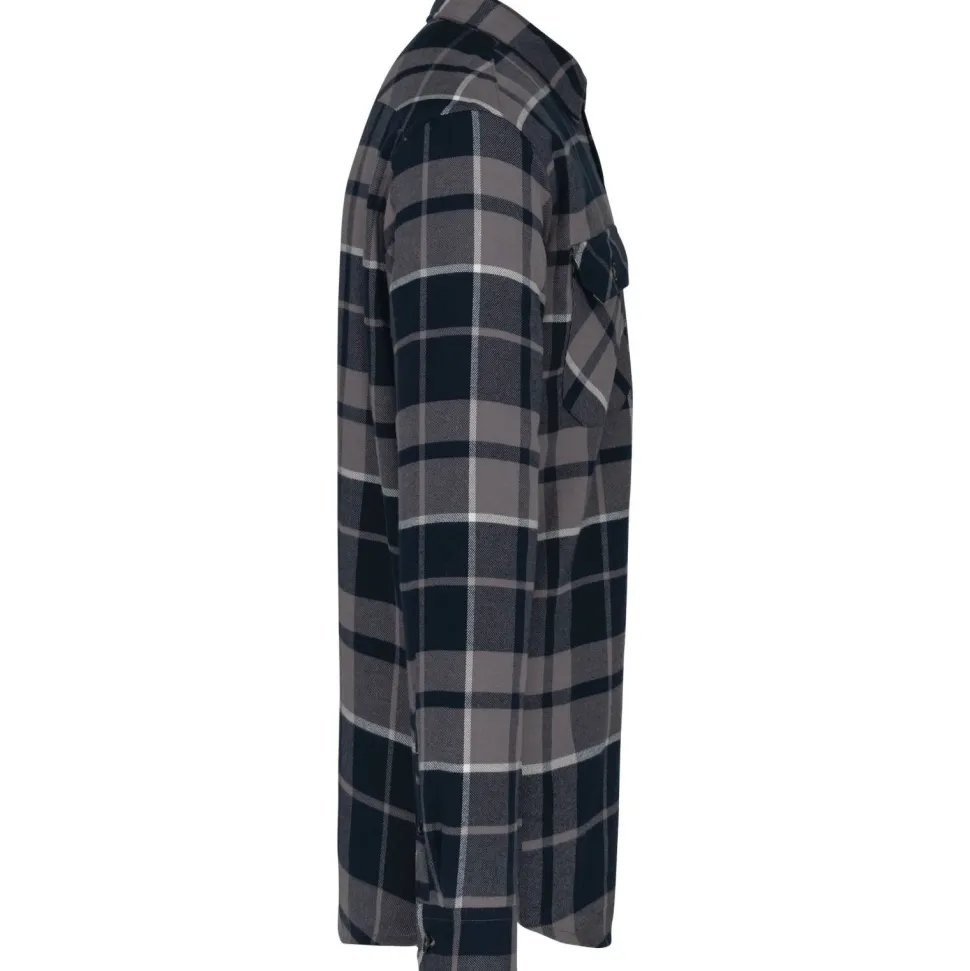 Kariban K579 - Surchemise à carreaux doublée sherpa
