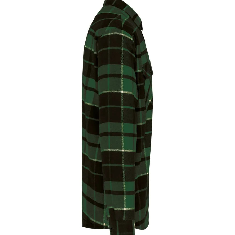 Kariban K579 - Surchemise à carreaux doublée sherpa