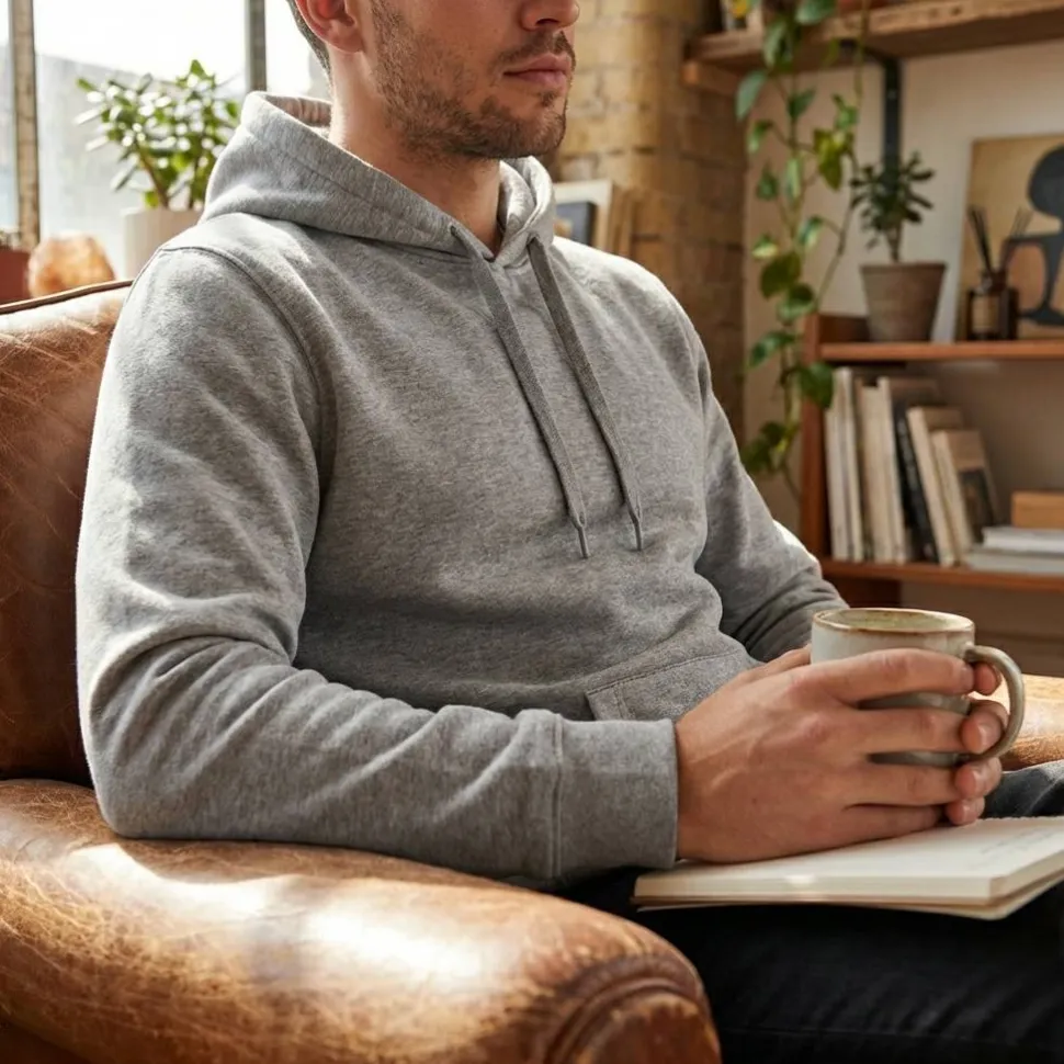 Kariban K4037 - Sweat-shirt à capuche 80/20 unisexe
