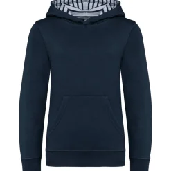 Kariban K4014 - Sweat-shirt à capuche contrastée à motifs enfant unisexe