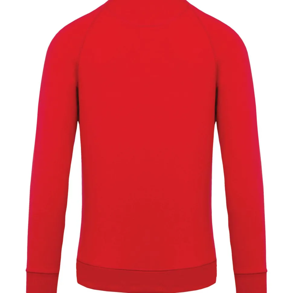Kariban K480 - Sweat-shirt BIO col rond manches raglan homme