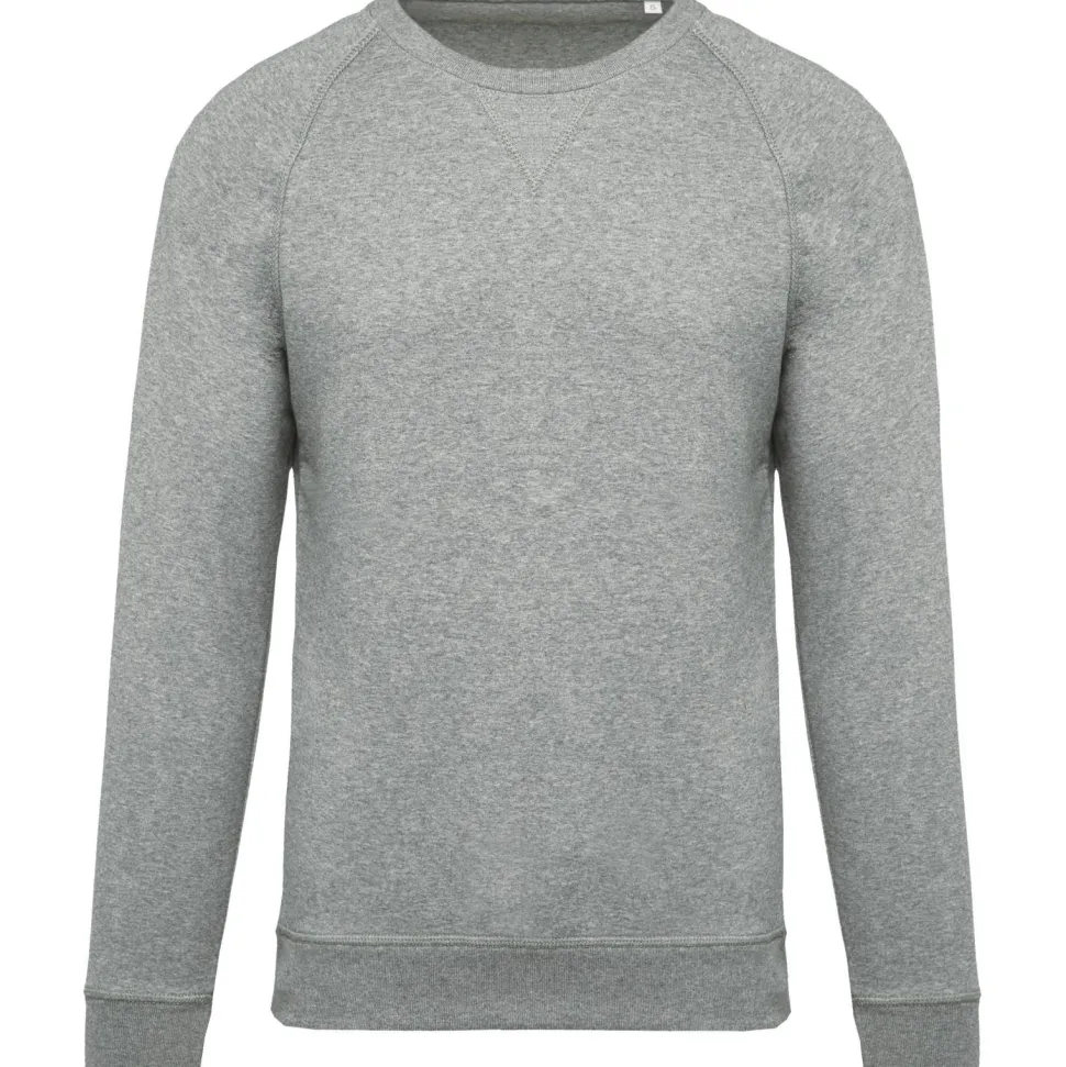 Kariban K480 - Sweat-shirt BIO col rond manches raglan homme