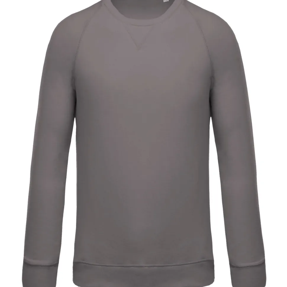 Kariban K480 - Sweat-shirt BIO col rond manches raglan homme