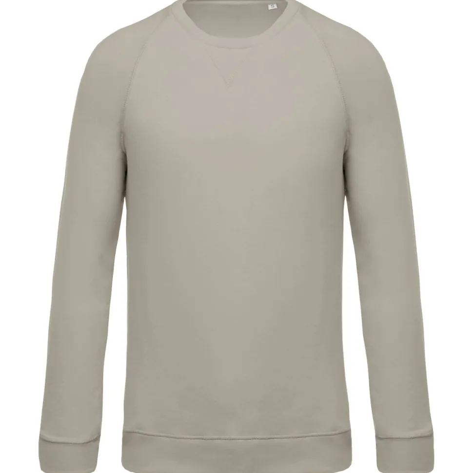 Kariban K480 - Sweat-shirt BIO col rond manches raglan homme