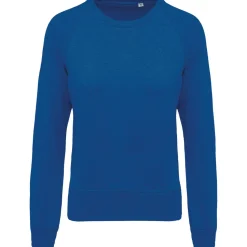 Kariban K481 - Sweat-shirt BIO col rond manches raglan femme
