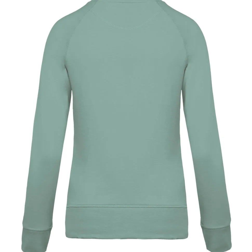 Kariban K481 - Sweat-shirt BIO col rond manches raglan femme
