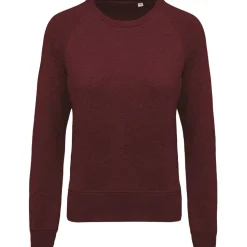 Kariban K481 - Sweat-shirt BIO col rond manches raglan femme