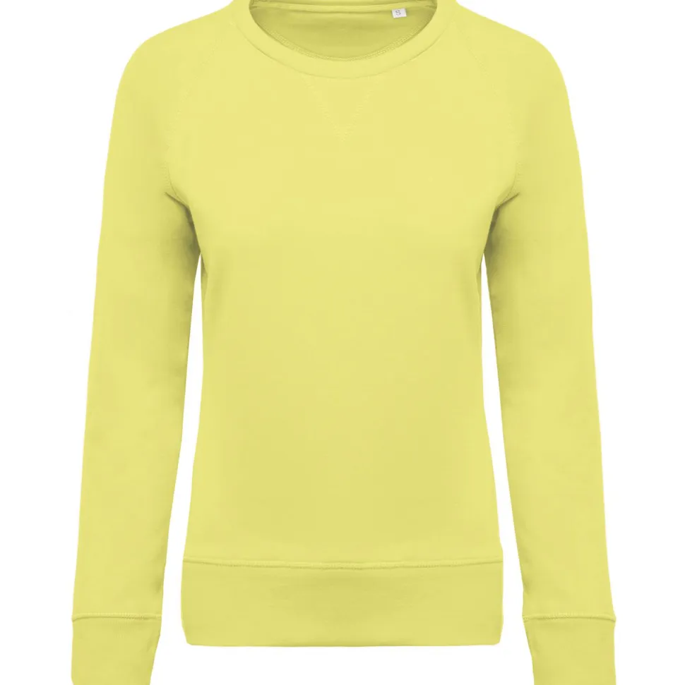 Kariban K481 - Sweat-shirt BIO col rond manches raglan femme