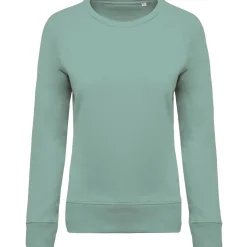 Kariban K481 - Sweat-shirt BIO col rond manches raglan femme