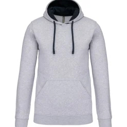Kariban K446 - SWEAT-SHIRT CAPUCHE CONTRASTÉE UNISEXE