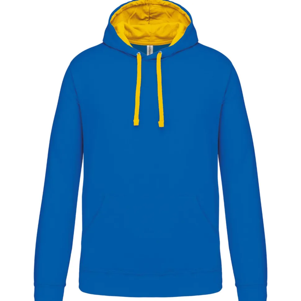 Kariban K446 - SWEAT-SHIRT CAPUCHE CONTRASTÉE UNISEXE