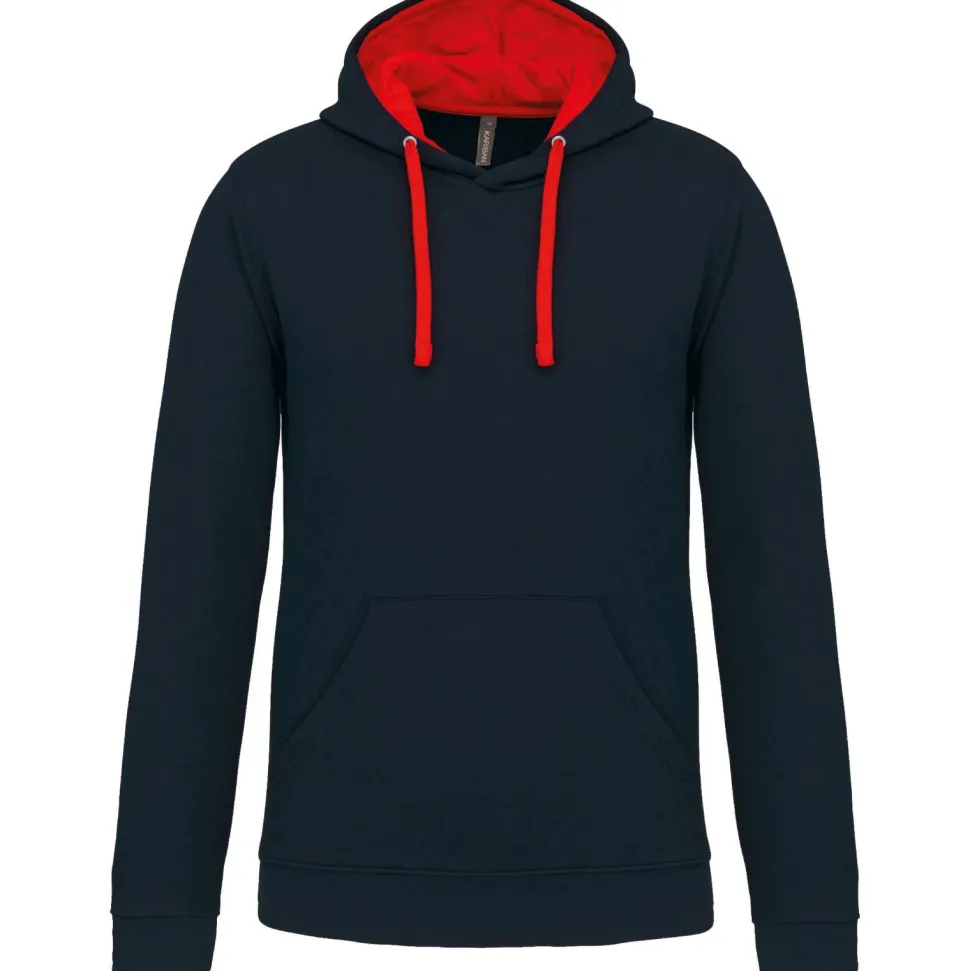 Kariban K446 - SWEAT-SHIRT CAPUCHE CONTRASTÉE UNISEXE