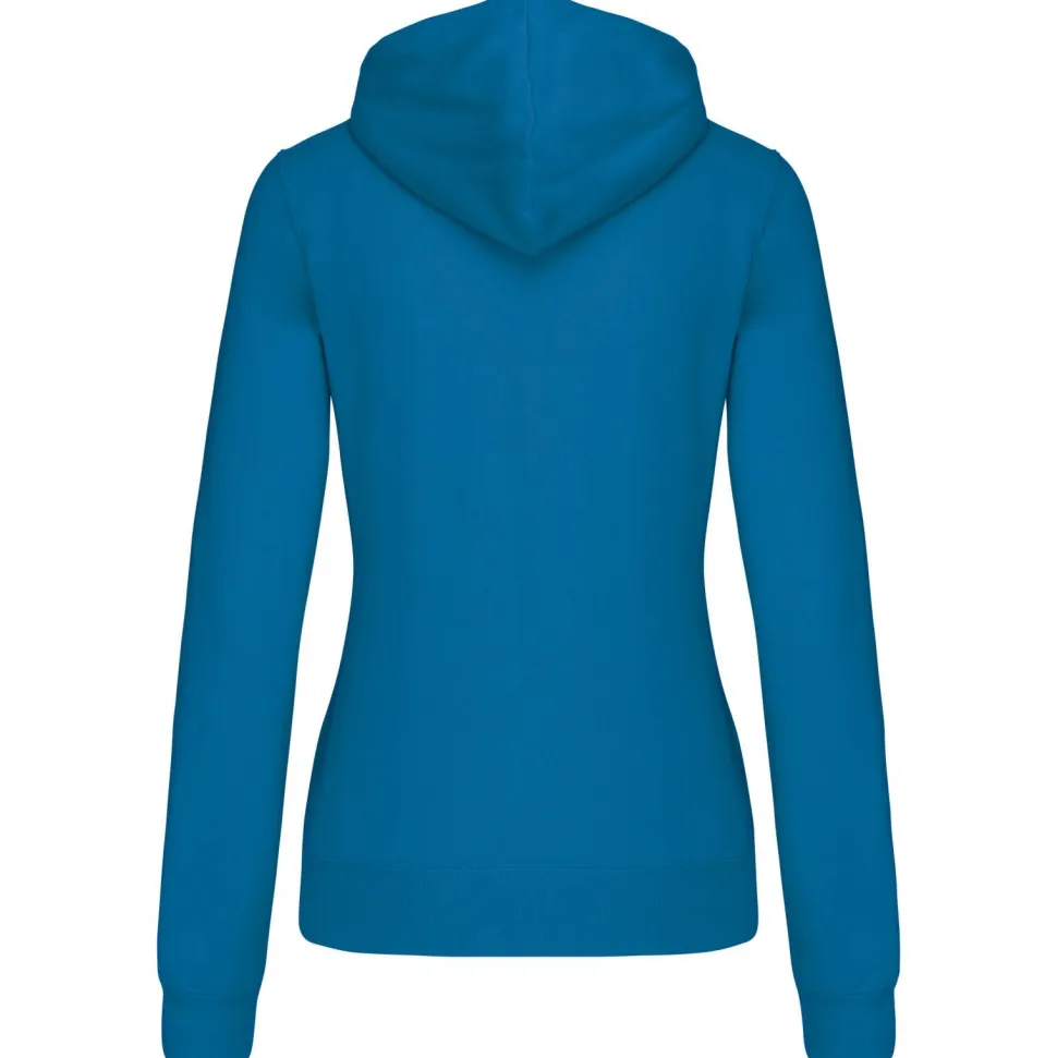 Kariban K465 - Sweat-shirt capuche contrastée femme