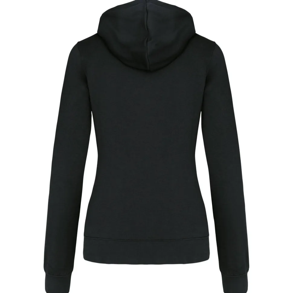 Kariban K465 - Sweat-shirt capuche contrastée femme