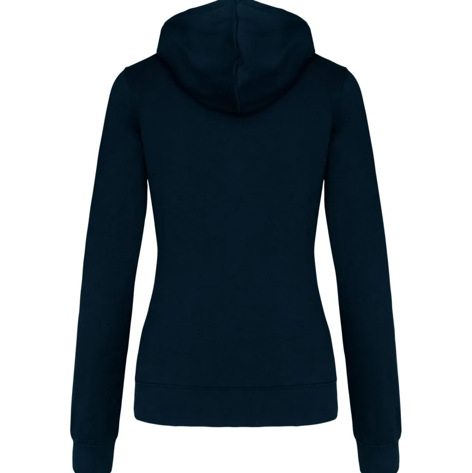 Kariban K465 - Sweat-shirt capuche contrastée femme