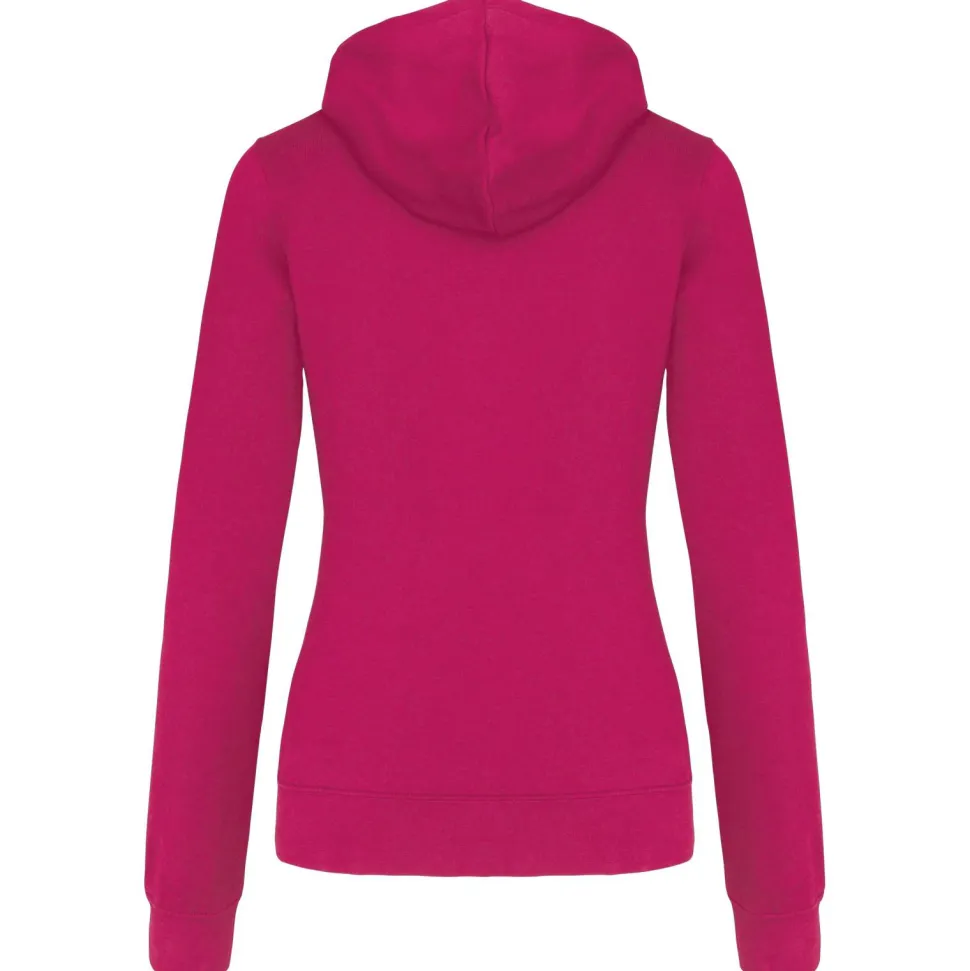 Kariban K465 - Sweat-shirt capuche contrastée femme