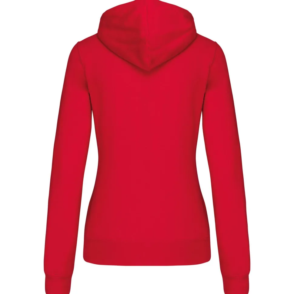 Kariban K465 - Sweat-shirt capuche contrastée femme