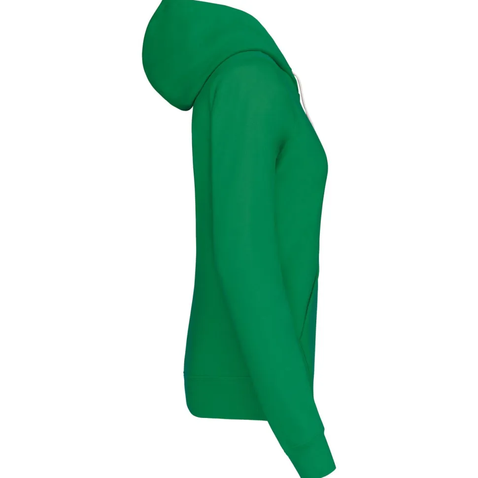 Kariban K465 - Sweat-shirt capuche contrastée femme