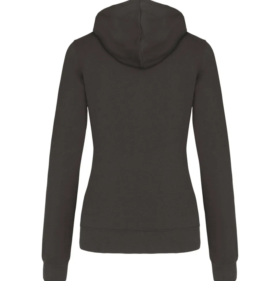 Kariban K465 - Sweat-shirt capuche contrastée femme