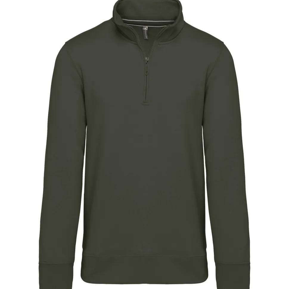 Kariban K487 - Sweat-shirt col zippé