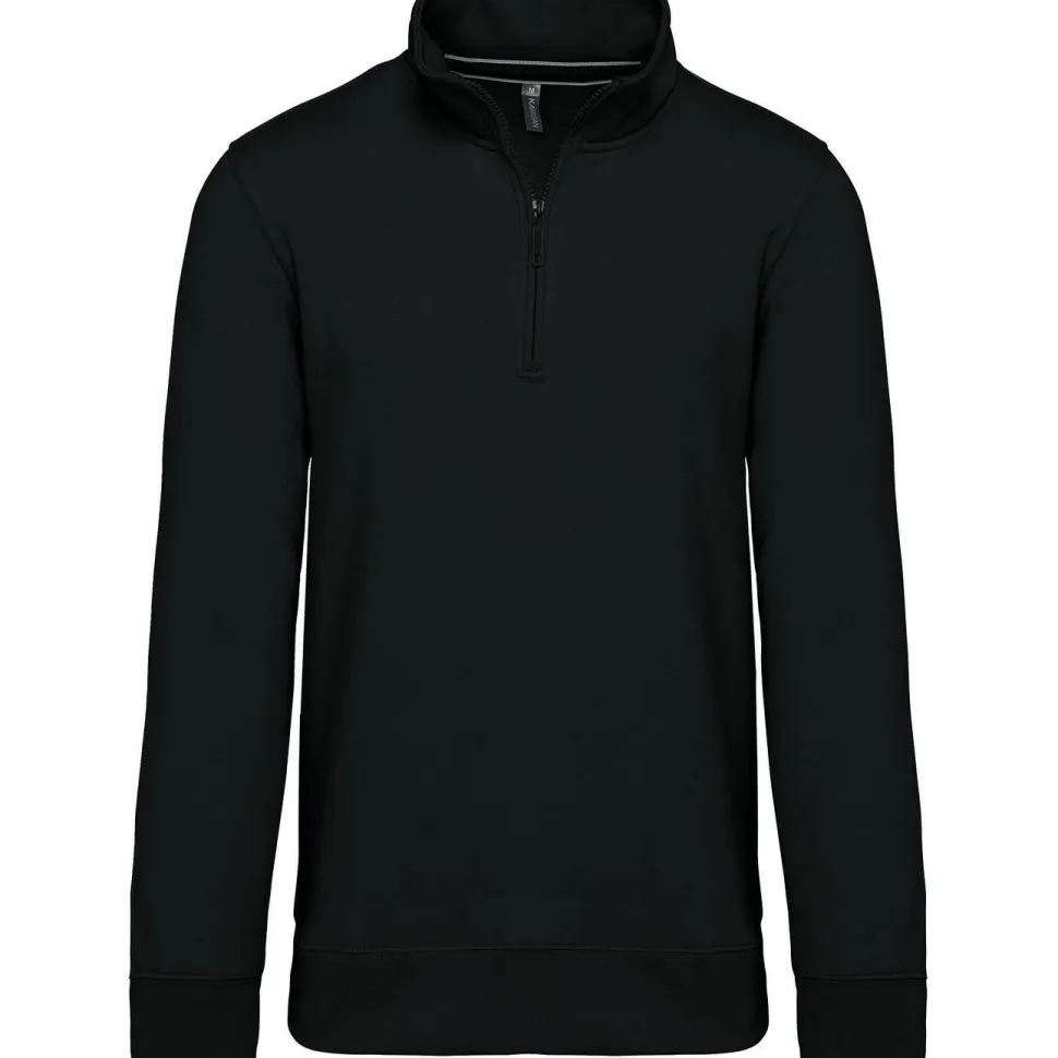 Kariban K487 - Sweat-shirt col zippé