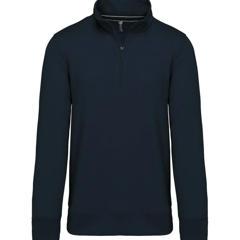 Kariban K487 - Sweat-shirt col zippé