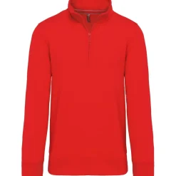 Kariban K487 - Sweat-shirt col zippé