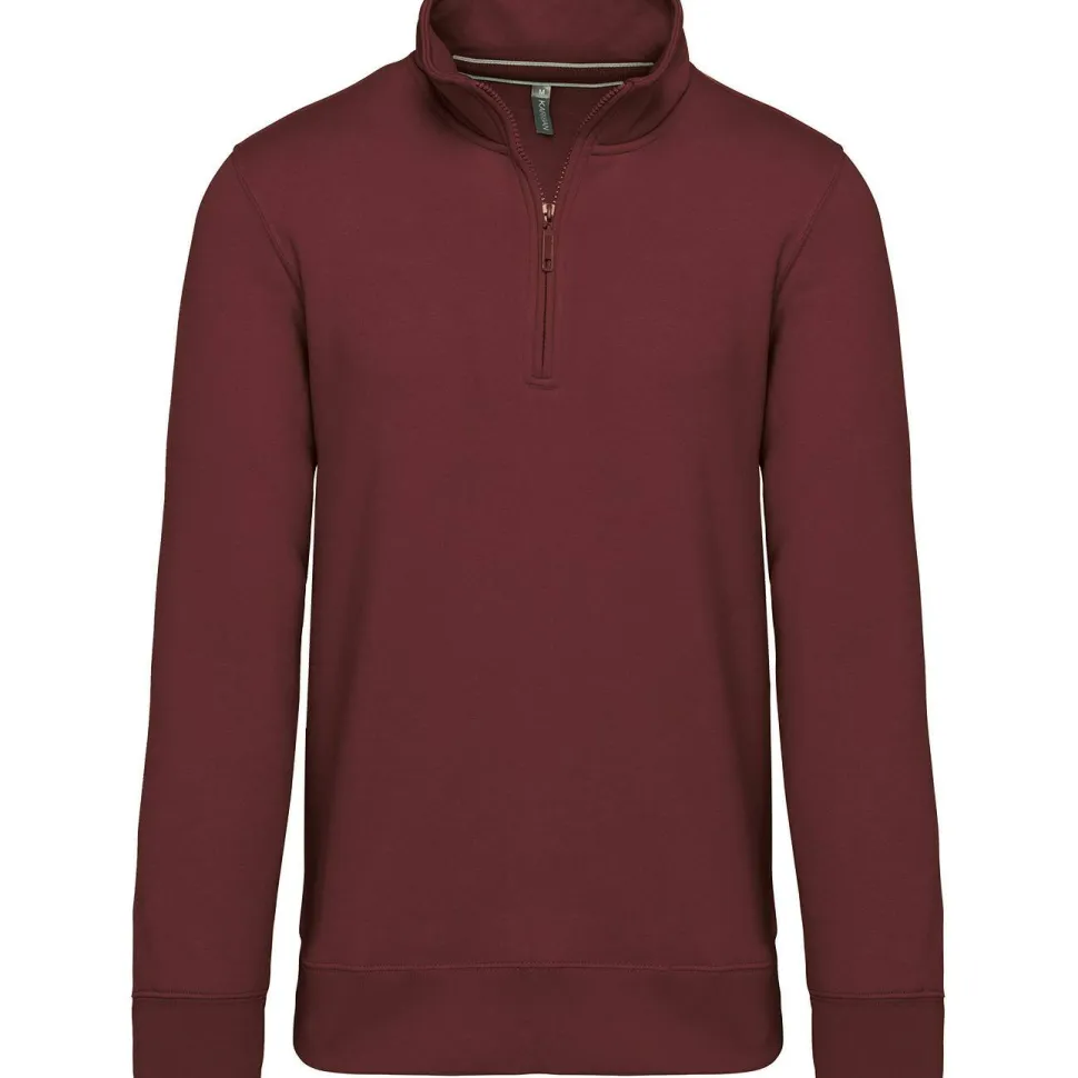 Kariban K487 - Sweat-shirt col zippé