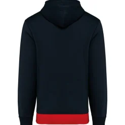 Kariban K4016 - Sweat-shirt tricolore à capuche unisexe